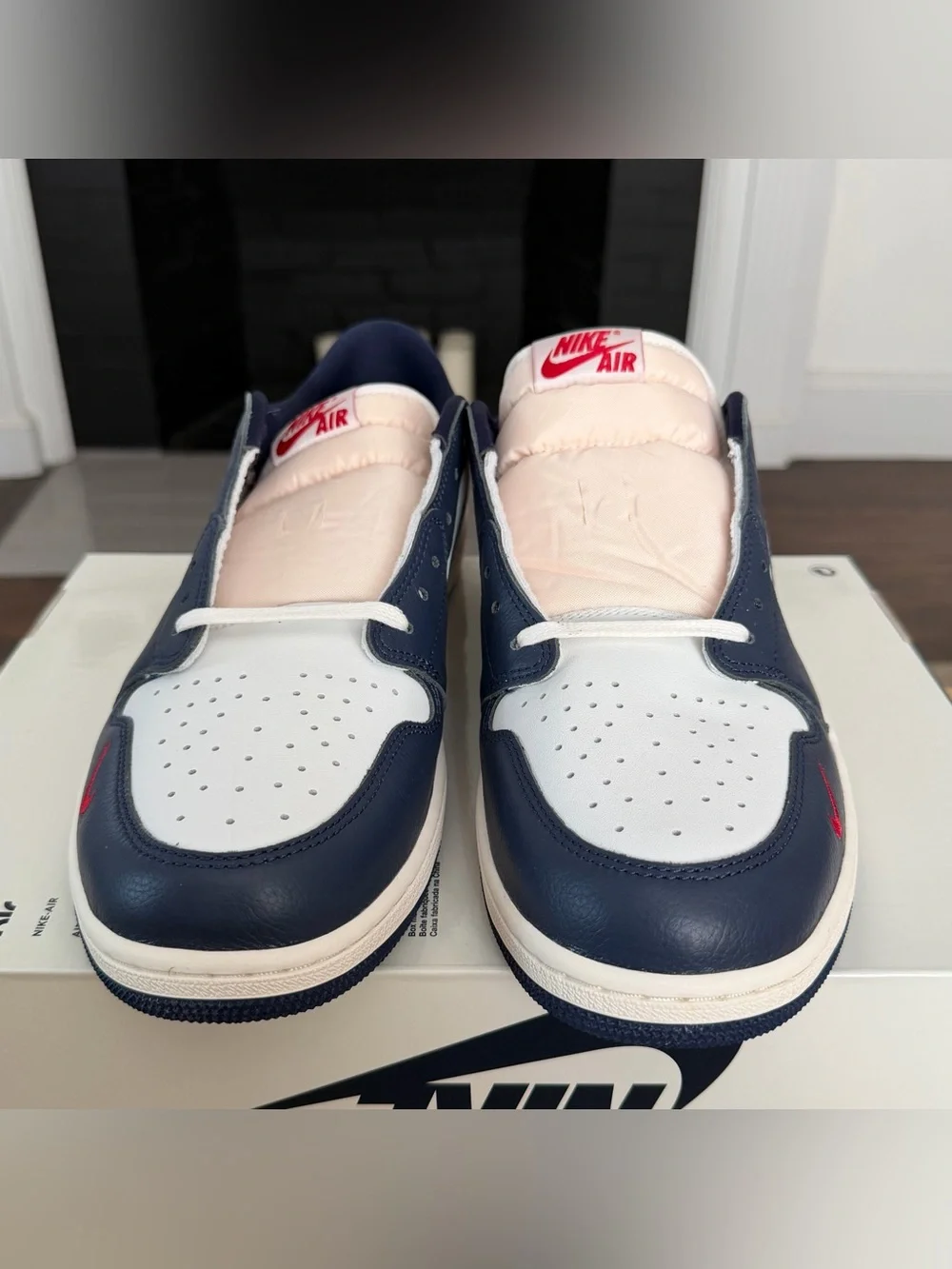 Air Jordan 1 Retro Low “Howard University” - Mens Size 16 - (HQ2993-100)